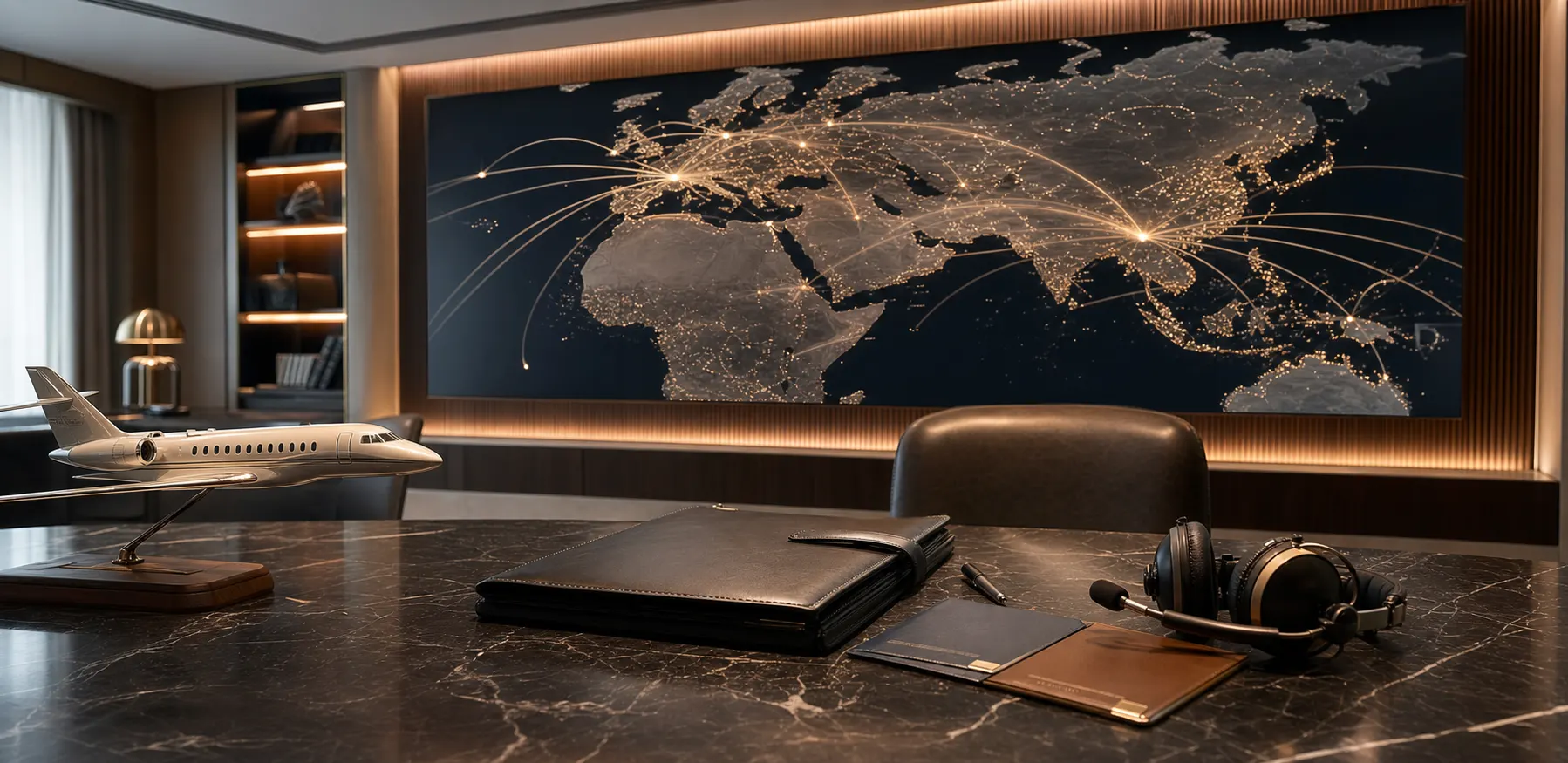 Operations desk for pilgrimage travel